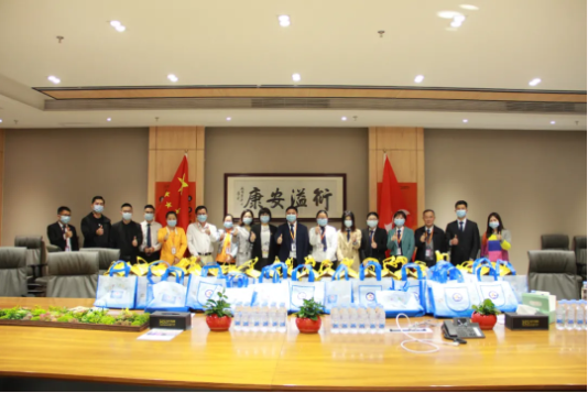 #萬吉送萬家# 市，區人社局蒞臨衍生健康醫藥產業園慰問異地務工人員